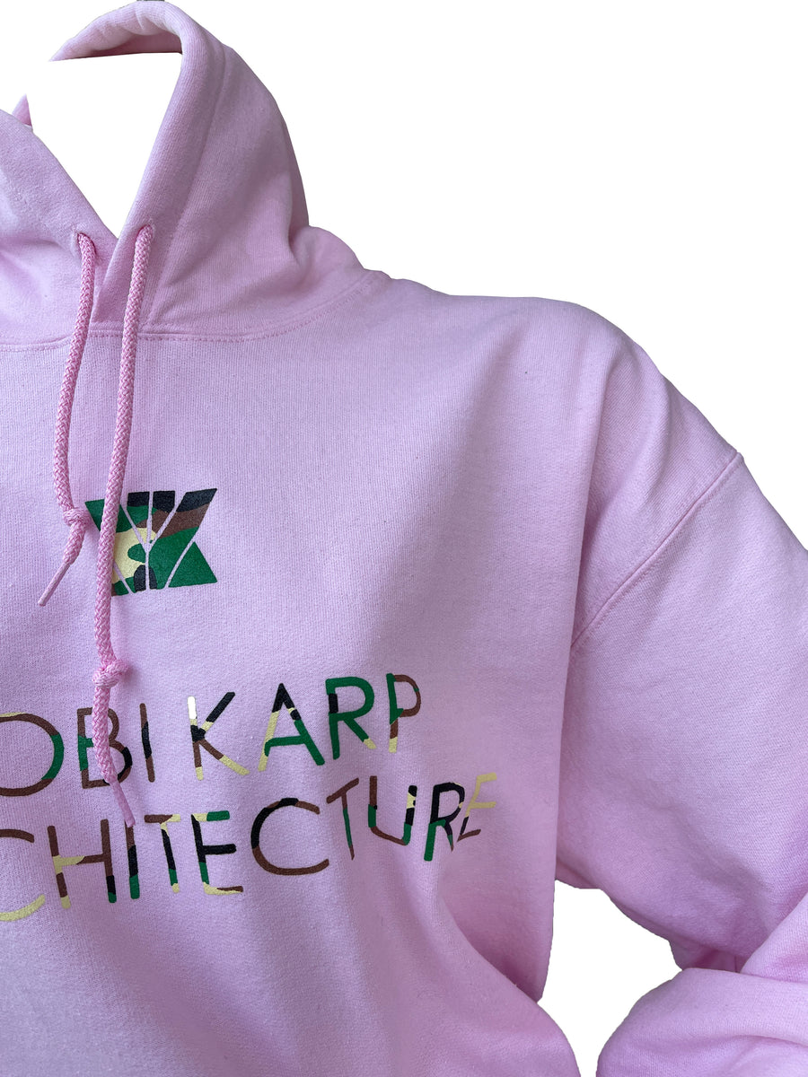 Kobi Karp Hoodie Pink Kobi Karp Architecture