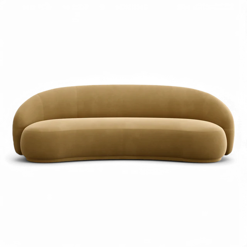 Nido Sofa Camel Velvet | Modani x Kobi Karp Limited Edition