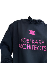 Load image into Gallery viewer, Kobi Karp Hoodie- Black + Pink